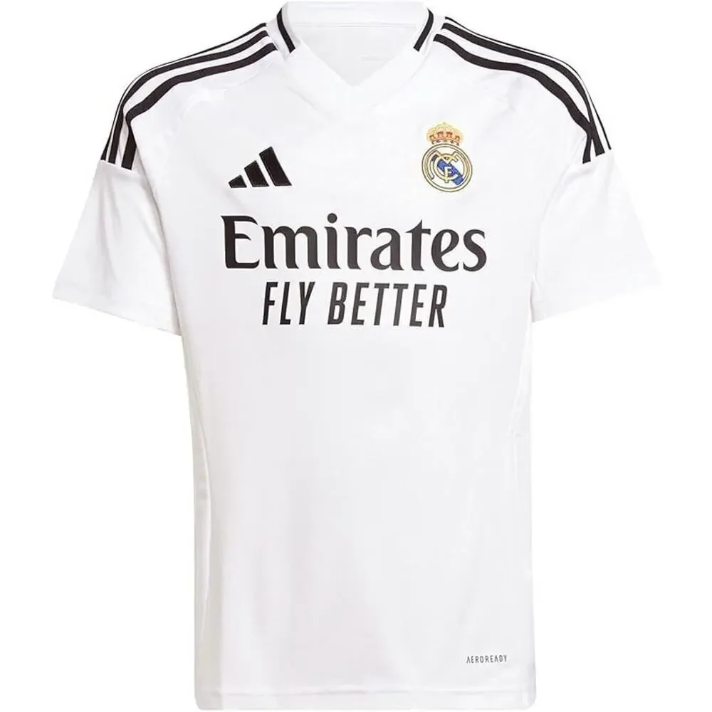 Adidas Men’s Real Madrid Authentic Version Home Soccer Jersey M